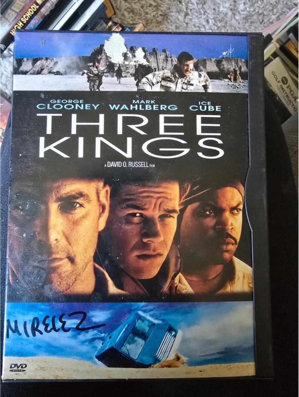 **6 For $13 Sale On Dvds!**  Three kings dvd movie Ice cube Wahlberg clooney